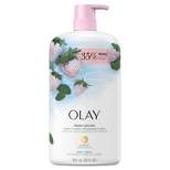 Olay Fresh Outlast Body Wash White Strawberry & Mint 30 fl oz