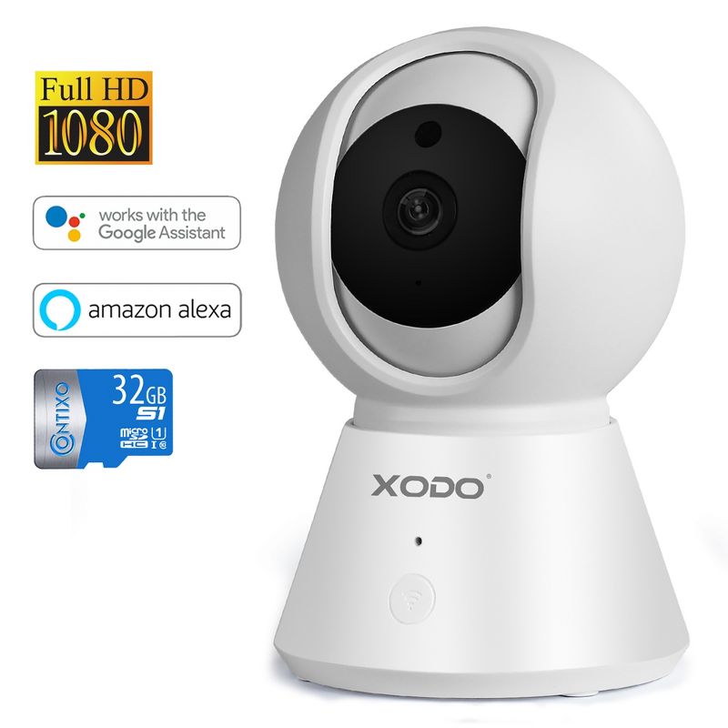 XODO E6 Wireless Wi-Fi Security Camera 1080P HD Baby Monitor, 4 of 6