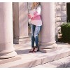 Women's Color Block Striped Knit Sweater - Hem & Thread - 3 of 4