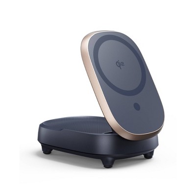 INIU MagPro Pad & Stand Qi2 15W Magnetic Wireless Charger - Black