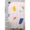 Rhianna Marie Chan Not Your Grandmother's Terrazzo Shower Curtain Pink - Deny Designs - image 2 of 3