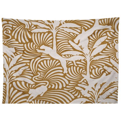 evamatise Big Cats and Palm Trees Jungle Tapestry - Society6