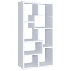 TOAOTBNBO Geometric Bookcase with 8 Cube Storage Cabinet, Industrial Display Bookshelves for Living Room, Wide Bookshelf for Magazines - 2 of 4