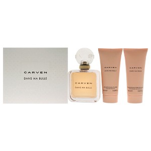 Dans Ma Bulle by Carven for Women - 3 Pc Gift Set 3.3oz EDP Spray, 3.3oz Body Milk, 3.3oz Shower Gel - 1 of 4
