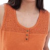 Aventura Clothing Women's Essex Smocked Tank Top - 4 of 4
