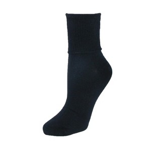 Jefferies Socks Women's  Cotton Turn Cuff Sock - 1 of 1