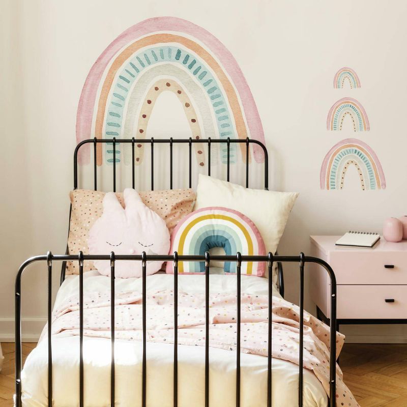 Rainbow Peel and Stick Giant Wall Decal - RoomMates, 4 of 6