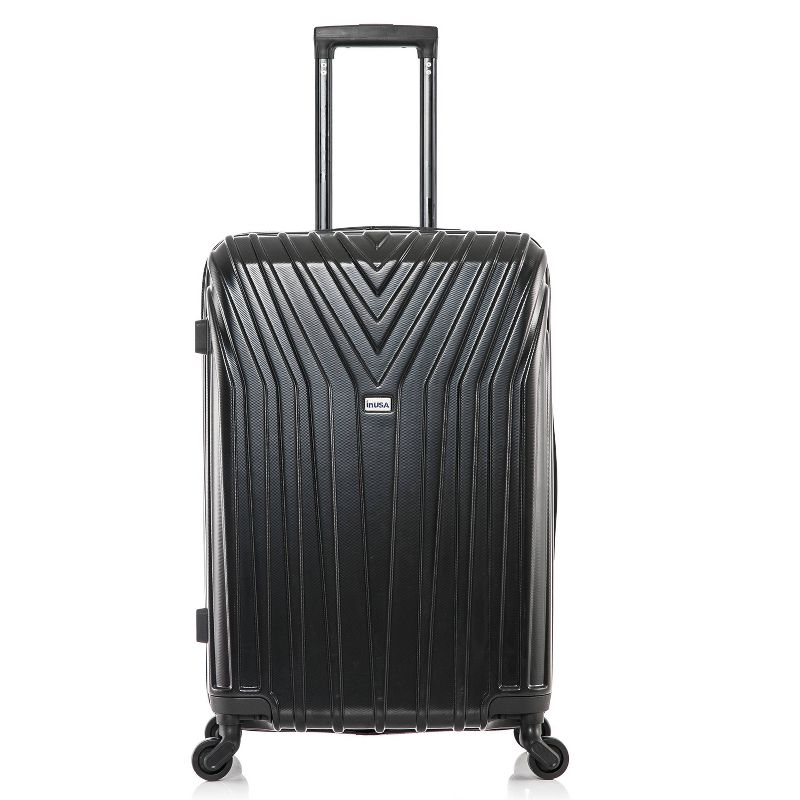 InUSA Vasty Lightweight Hardside Large Checked Spinner Suitcase, 3 of 10