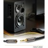 FosPower [24K Gold Plated] Premium 3.5mm AUX Audio Extension Cable - 15FT, Male to Female Auxiliary Cable, 3.5mm AUX Cord for Smartphone, CD Player - 4 of 4