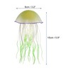Unique Bargains Silicone Fish Tank Jellyfish Decoration with Suction Cup 3.2"x5.9" - 4 of 4