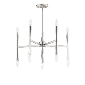 Maxim Lighting Rome 10 - Light Chandelier in  Satin Nickel - 1 of 1