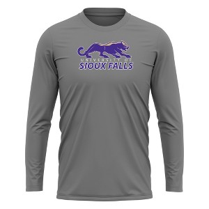 Men's University of Sioux Falls Adult Sport Long Sleeve Shirt Primary Logo - 1 of 4