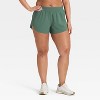 Women's Active Light Woven Mid-Rise Run Shorts 3" - All In Motion™ - 4 of 4
