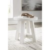 Signature Design by Ashley Jallison End Round Top Table, Off-White - 2 of 4