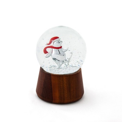 Nambe Skating Penguin Snow Globe