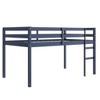 YOOCOZZ Twin Size Low Loft Bed with Ladder - 4 of 4