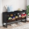 Tribesigns 39.37" Shoe Storage Bench - 2 of 4