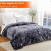 Tie Dye Electric Blanket, Soft Washable Electric Blanket, Heating Blanket for Bedding, With 5 Heat Settings - 3 of 4