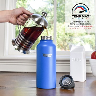 Bahama Blue 32oz Stainless Steel Insulated Water Bottle