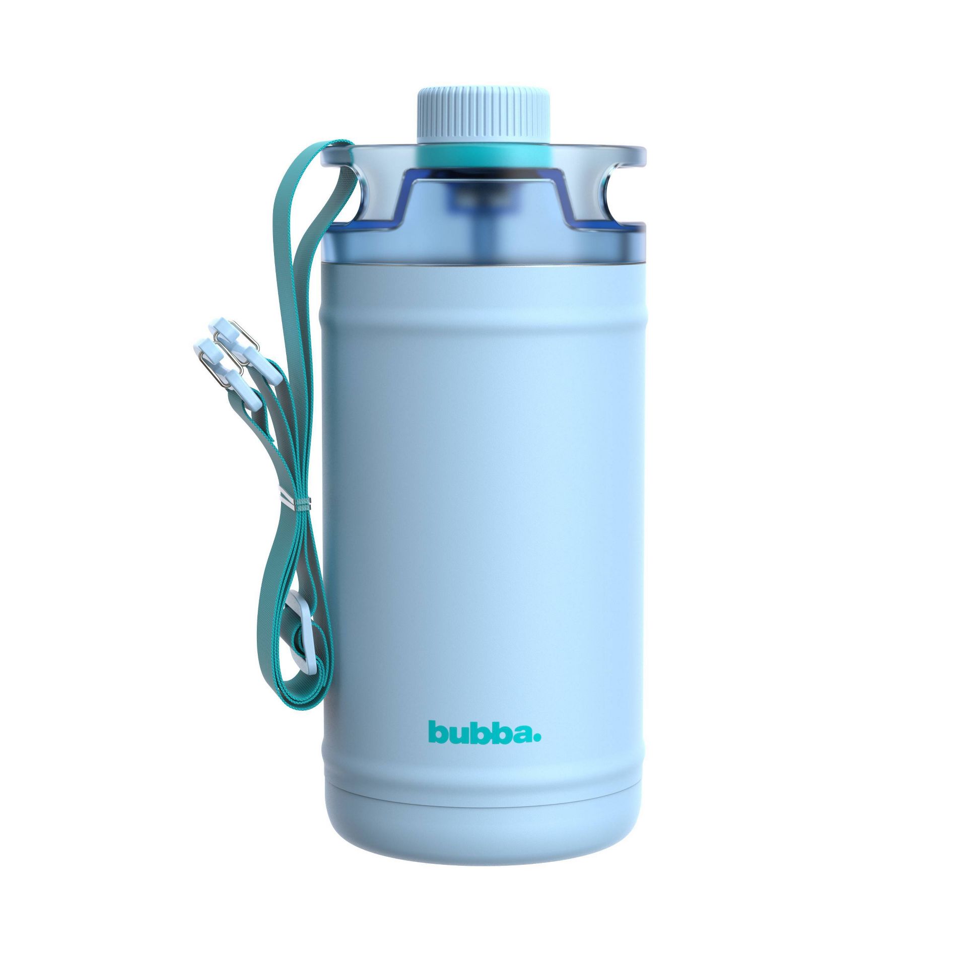 Bubba 64fl oz Stainless Steel Jug with Multi Function Keg Lid + Top Handle Water Bottle
