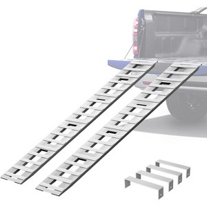 AMERLIFE Aluminum Ramps, Heavy-Duty Loading Ramp with U-Shaped Buckle and Hook Ends - 1 of 4