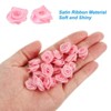 Unique Bargains Satin Fabric Decorative DIY Craft Embellishment Ribbon Roses 50 Pcs - 4 of 4