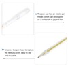 Unique Bargains 0.8mm Liquid Glitter Gel Pens Gold/Silver/White 9 Pcs - 4 of 4