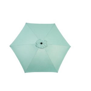 CAVINAS Pool Umbrellas Outdoor Double Sided Rectangular Beach Chair Umbrella for Garden (Base Sold Separately) - 1 of 4