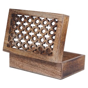 Mela Artisans Storage Box - Trellis - 1 of 4