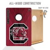 NCAA South Carolina Gamecocks 2'x3' All Wood Toss Game Set - 3 of 4