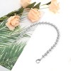 Unique Bargains Faux Pearl Handbag Strap Silver Tone 1 Pc - 4 of 4