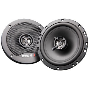 MB Quart Discus 6.5" 3-Way Car Audio Component Coaxial Speakers, 120W Peak Power - 1 of 4