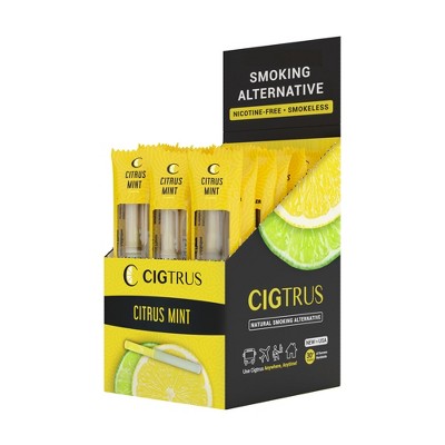 Cigtrus Oral Fixation Flavored Air Inhaler, Natural Habit Replacement, Stress Relief, 20 Pack