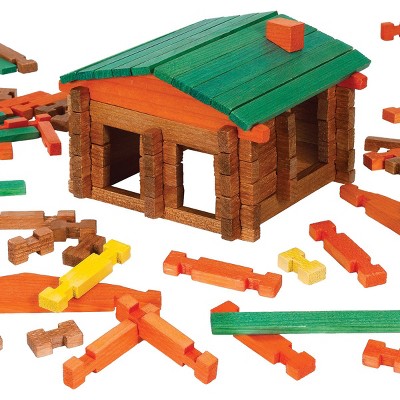 Dixon Deluxe Log Building Set 250 Pieces Target