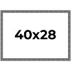 PosterPalooza | Distressed Black Picture Frame - UV Acrylic, Backing Board, Hanging Hardware Included - 2 of 4