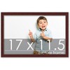 PosterPalooza | 17x11.5 Wood Frame with UV Acrylic, 6 Finishes: Black, White, Bronze, Silver, Wood, Mahogany - 2 of 4
