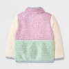 Toddler Girls' Full Zip Fleece Jacket - Cat & Jack™ - 2 of 4