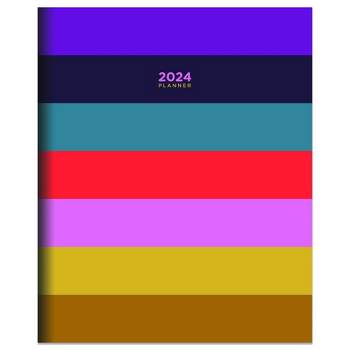 TF Publishing 2024 Monthly Planner 11"x9" Stripe
