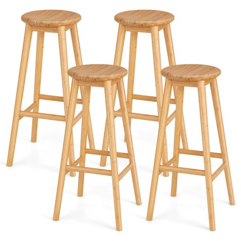 Bamboo discount counter stool