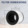 Nispira True HEPA Replacement Filter Compatible with Medi MA Air Purifier Model 14 14W 14B. 1 Pack - 3 of 4