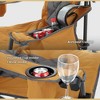 Arrowhead Outdoor Portable Folding Camping Quad Chair w/ 6-Can Cooler, Heavy-Duty Carrying Bag, Supports up to 450lbs (Workwear Tan) - 3 of 4