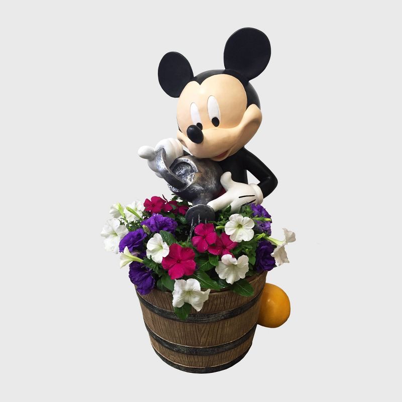 Disney 25.25&#34; Mickey Mouse Garden Resin Planter Fountain, 6 of 10