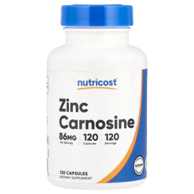 Nutricost Zinc Carnosine, 86 mg, 120 Capsules