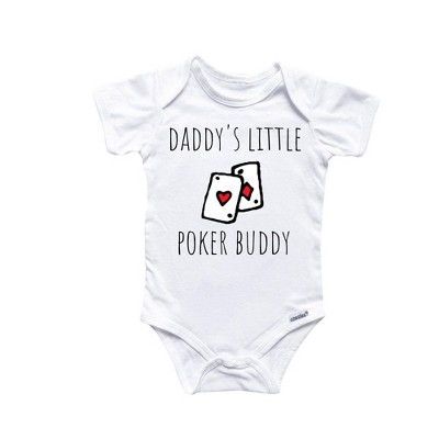 Poker Cards Vegas Onesie® Baby Boy Girl Clothes Infant Bodysuit Funny Cute Newborn GS1