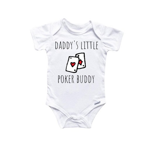 Poker Cards Vegas Onesie® Baby Boy Girl Clothes Infant Bodysuit Funny Cute Newborn GS1 - image 1 of 3