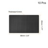 Unique Bargains Stainless Steel DIY Laser Printing Office Engraving Blank Cards - 2 of 4