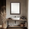 Amanti Art Attic Aged Non-Beveled Wood Framed Bathroom Vanity Wall Mirror - 4 of 4