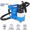 iMountek "800ML 650W Electric Paint Spray Painter for Oil Primer & Water-Based Paints – Versatile Sprayer Machine"  Blue - 2 of 4