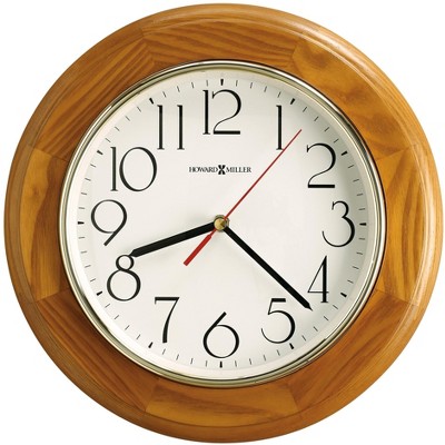 Howard Miller Grantwood Wall Clock 620174 Champagne Oak