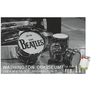 Trends International The Beatles - Washington Coliseum Unframed Wall Poster Prints - 1 of 4
